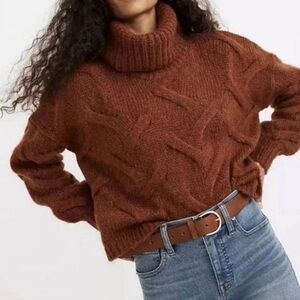 Madewell Cableknit Sweater